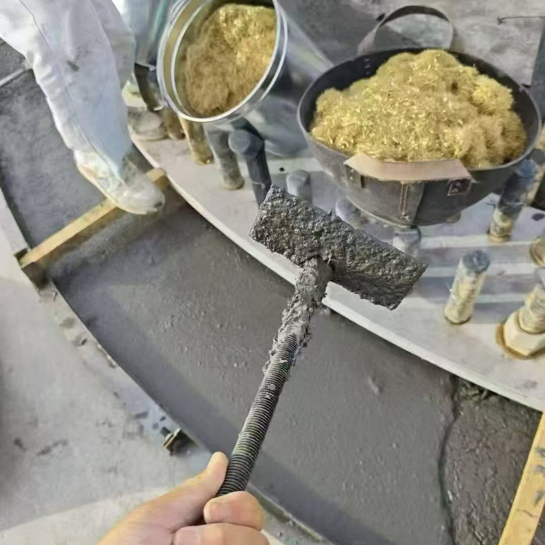 庄浪C120钢纤维高强无收灌浆料 轧机压缩机汽轮机发电机锻压设备底座灌浆材料